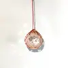 Bola de Iluminación de Cristal de 20 mm Cristal K9 Habitación Dormitorio Cortina de Cuentas para Puerta Accesorios Cortina de Puerta Colgante para Fiesta de Bodas