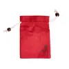 Bolsa de Armazenamento Wenwan Estilo Antigo Lótus Portátil Algodão e Linho Bolsa com Cordão Bolsa Vazia Dropshipping Pulseira