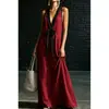 Vestido Casual de Verão Sem Mangas com Decote V Sexy Europeu e Americano para Viagem à Praia, Elegante, de Alta Qualidade, Transfronteiriço Aliexpress