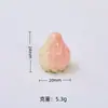 Brinquedos de Comida de Morango Realistas Tridimensionais Acessórios Criativos Feitos à Mão DIY Acessórios de Cola de Creme Resina Pacote de Materiais Atacado