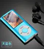 Leitor de música esportivo MP4/MP3 Bluetooth para estudantes, leitor de música portátil com tela, slot para cartão, alto-falante externo, versão Bluetooth