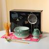 Cerámica Estilo Japonés Caja de Regalo Juego de Té Matcha Bol de Matcha Juego de Té Matcha Baibenli Suministro Exclusivo Transfronterizo