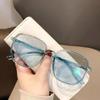 Lentes para miopía fotocromáticos de montura grande para cara sencilla, para estudiantes, anti luz azul, lentes sencillos, montura de gafas retro, producto terminado