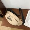 2026 Nuevo Estilo de Pareja Moda Letra Bolso de Pecho Versátil Estilo Deportivo Bolso Cruzado Bolso Casual para Hombre