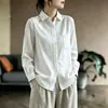 2026 Camisa Nueva de Doble Capa Primavera/Otoño Color Sólido Manga Larga Suave Adelgazante Holgada Cardigan Superior Moda Versátil