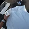 Camiseta sin mangas para hombre Verano Fitness Secado rápido Malla Chaleco de sudoración Pulóver Top deportivo Seda de hielo Transpirable