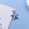20 Pingentes Estrela Mini de Liga de Prata Xizang Retrô Materiais para Colar Joia Pulseira Feito à Mão DIY