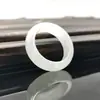 Anel de Jade Aiyu Natural Grau A Anel de Jade Água Azul E-commerce de Transmissão ao Vivo Atacado S2072507