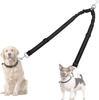 Amazon a prueba de explosiones para perros transfronterizo, cadena para perros grandes, uno arrastre dos o más perros, mascota, correa doble, correa para pasear perros