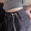 Cuatro Hombres Estrella Cintura Ajuste Artefacto Tamaño Ajustable Cambio Cintura Botón Moda Jeans Botón Cintura Fija