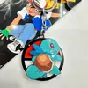 Pokemon Pokemon Esfera de Elfo Pikachu Pato Keda Rana Maravillosa Semilla Llavero Colgante de Coche Giratorio