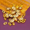 Lingotes de Oro Sólidos Mini para Adorar al Dios de la Riqueza, Lingotes Pequeños para Atraer Riqueza, Tazones del Tesoro para Llenar, Artesanías Decorativas para el Hogar al por Mayor