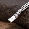 Pulseira Tecida Amarela Leão Padrão Tendência Estilo Nacional Masculina e Feminina Prata 925 Prata Tailandesa Joias Personalizadas Vintage Atacado