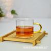 Taza pequeña de té al por mayor de fábrica, taza pequeña de café de alta temperatura, taza de vidrio Kung Fu, taza de té, regalo, hogar