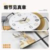Reloj de Pared Modelo Nuevo 2026 para Sala de Estar, Decoración de Alta Gama para el Hogar, Reloj de Pared sin Taladro, Reloj Silencioso Moderno para Comedor