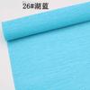 Papel Crepé Colorido de 25 cm, Papel Arrugado para Rizos, Empaque de Flores, Manualidades DIY para Jardín de Infancia, Producción Floral