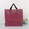 Bolsas de Plástico Lisas para Compras del Fabricante, Bolsas Horizontales para Ropa, Bolsas de Empaque para Compras con Impresión de Logo, Disponibles en Varios Colores