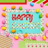 12 Folhas/Pacote Venda Quente Transfronteiriça Pacote de Materiais para Caderno Papel Colorido de Natal Material para Scrapbook Cartões Papel de Fundo