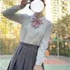 Uniforme Ortodoxo de Verano JK Falda de Cintura Alta Estilo Japonés Falda Plisada a Cuadros Traje Completo de Camisa Plisada Acordeón