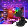 Luz de Atmósfera de Proyección USB Popular para Coche Transfronteriza 5V Luz Intermitente Controlada por Voz Decoración Fiesta Luz de Atmósfera para Fiesta
