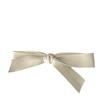 Moño Crema Femenino Francés Cuero Pinza para el Cabello Diseño Nicho de Alta Gama ins Simple Flequillo Clip Lateral