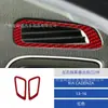 Adecuado para 13-16 Kia Zunkai K7 panel decorativo de salidas de aire para desempañador izquierdo y derecho de fibra de carbono para decoración interior