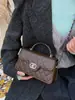 Bolso Bandolera de Cadena Casual El Bolso Cuadrado Pequeño de Moda Popular Este Año para Mujer Otoño 2025 Nuevo Bolso de Hombro Casual