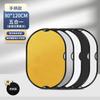 Reflector Fotográfico Ruifutu 80/110cm Redondo 5-en -1 Placa 30/60 Plegable Portátil