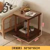 Mesa de Centro para Sala de Estar, Adecuada para Apartamentos Pequeños, Mesa Auxiliar Móvil para Cama, Nuevo Modelo 2025, Mesa Pequeña Simple Moderna para Dormitorio