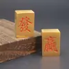 Directamente del fabricante: Adorno de Lingote de Mahjong que Cambia la Fortuna, Lingote que Atrae la Riqueza, Pieza de Mano para Girar el Dinero, Decoración de Escritorio para Aliviar el Estrés