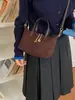 Bolso para Mujer 2026 Nuevo Modelo Nicho Rayas Mezclilla Forma de Dumpling Retro Simple Bolso de Mano Gran Capacidad Bolso de Hombro