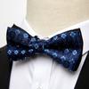 Gravata Borboleta Masculina Noivo Vestido de Casamento Roupa Formal de Negócios Gravata Borboleta Jacquard Acessórios para Festa de Casamento Masculino