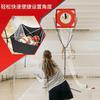 Rede de Treinamento de Voleibol Transfronteiriça com Ângulo e Altura Ajustáveis, Rede de Treino para Saque e Ataque de Voleibol Indoor e Outdoor, Personalizável