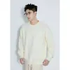 Suéter casual de punto redondo para hombre, estilo coreano maduro, nueva colección otoño e invierno, estilo relajado, sensación de alta gama, jersey de punto como capa base