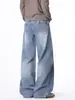 Ropa para Hombre ACU Jeans Ojo de Gato Retro Otoño 2026 Nueva Llegada Estilo Americano Marca de Moda Mezcla Lavada Desgastada Pantalones Casuales