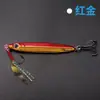 Kono La Chapa de Ferro de Liberação Rápida Flyfish Não. 1 Isca de Longo Arremesso e Recolhimento para Pesca de Robalo