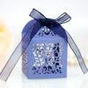 Caja de regalo de dulces de exportación láser hueca caja de dulces de chocolate hueca embalaje de cartón festivo venta al por mayor directa