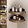 Nuevo estante de esquina para baño estilo chino, estante de esquina de almacenamiento para montaje en pared para inodoro y ducha, no requiere perforación