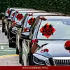 Decoração de Carro de Casamento, Flores para Retrovisor, Flores para Maçanetas, Arranjo de Flores para Carro de Dote de Casamento, Flores para Porta do Carro e Capô Dianteiro do Carro