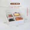 46 Caja de Picnic para el Día del Maestro de Cuadrícula Cuatro-Seis Caja de Empaque para Llevar Caja de Postre para el Té de la Tarde Empaque para Pastel Nieve Mei Niang