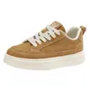 Zapatos de Hombre 2026 Otoño Nuevos Casuales de Caña Baja Suela Gruesa de Cuero Versátiles Resistentes al Desgaste Antideslizantes Impermeables Zapatillas Deportivas