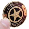 Prensador de tarjetas de regalo Texas Hold'em con chip metálico y protector de tarjetas chapado en oro de 100 g opcional