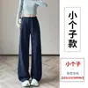 Pantalones de Pierna Ancha Forrados de Polar Otoño/Invierno 2026, Casual Holgados Versátiles Estilo Perezoso para Viajes Diarios Cálidos para Mujer