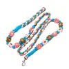 Cuerda de Tracción Pura Tejida a Mano para Perros Grandes, Color Caramelo, Antideslizante, No Dolorosa para las Manos, Antiexplosión, Suministros para Mascotas, Cuerda para Pasear Perros