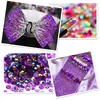 Venta al por mayor Diamante de Resina Fondo Plano Diamante Redondo Transparente Colorido Diamante Suelto para Uñas Diamantes Decorativos Adhesivos Accesorios para Joyería DIY