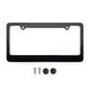 Moldura de Placa de Carro para Modificação Atacado Moldura de Placa Padrão Americano Suporte de Placa de Licença de Aço Inoxidável Capa de Placa de Licença Transfronteiriça Xclpf