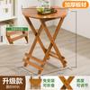 Mesa Pequena Dobrável para Uso Doméstico, Mesa de Centro com Armazenamento para Sala de Estar, Mesa Dobrável Simples para Apartamentos Pequenos e Casas Alugadas, Mesa de Jantar