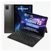 Computador tablet 2 em 1 de 10,1 polegadas vem com teclado para aprendizado de estudantes, proteção ocular de metal com luz suave, tablet pequeno disponível para fornecimento transfronteiriço
