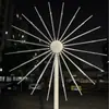 Luzes de Moinho de Vento Digitais Externas Controladas Remotamente, Luzes de Fogos de Artifício, Iluminação Paisagística Colorida, Luzes para Praça de Parque, Pátio, Luzes de Fogos de Artifício