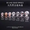 He8A Cristales Dorados Naturales para Cabello, Cuentas Sueltas de Cristal para Cabello, Cristal de Colores para Cabello, Cuentas de Cristal Verde para Cabello, Accesorios Hechos a Mano para Manualidades con Cuentas